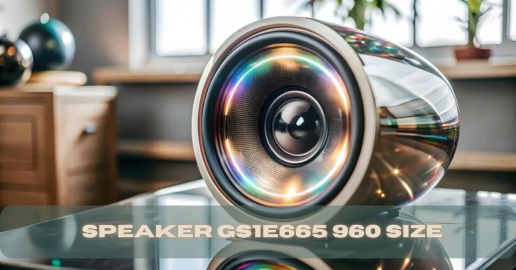 speaker gs1e665 960 size