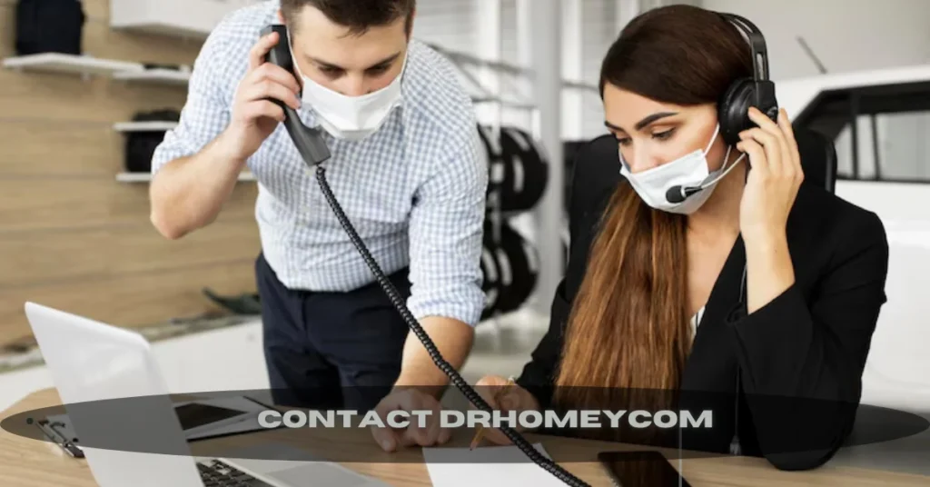 Contact DrHomeyCom: Your Direct Line to Effortless Assistance